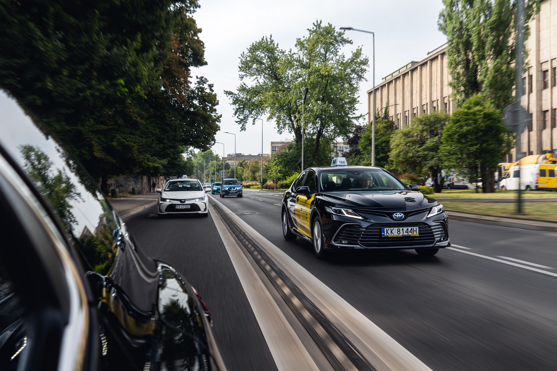 Водій Uber: автомобіль DEPartner на вулицях польського міста